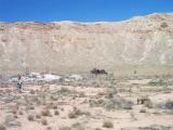 On the floor of Meteor Crater