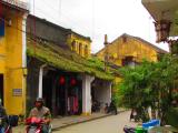 Mái nhà đầy rêu