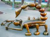 BRONZE SCORPION STATUE