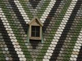 Wien, Stephansdom - detail at the roof