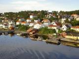 View on Langesund from the ferry