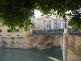 Puente de Los Peligros  por el Rio Segura, Murcia.