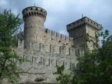 09-08-07 - Aosta, mura esterne del Castello di Fenis