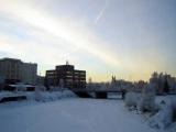 Cheena River in winter Cheena River in winter