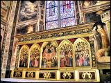  Baroncelli Chapel ,the Basilica of Santa Croce ,year1330 Giotto and Taddeo Gaddi..© by leo1383