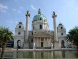 AUSTRIA Iglesia de San Carlos Borromeo Viena AUSTRIA Iglesia de San Carlos Borromeo Viena