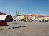 Kroměříž - Velké náměstí - View WNW Kroměříž - Velké náměstí - View WNW