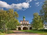 Великий Устюг. Надвратная Владимирская церковь. Великий Устюг. Надвратная Владимирская церковь.