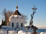 Часовня, Волга, кораблик взлетает ~SAG~ Часовня, Волга, кораблик взлетает ~SAG~