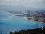 Waikiki Beach from Diamond Head Waikiki Beach from Diamond Head
