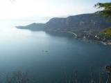Garda(VR)-la baia vista dalla Rocca Garda(VR)-la baia vista dalla Rocca