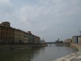 Pisa.Lungarni e S.Maria della Spina.The "Lungarni"(the quaysides along the Arno river) and the small church St Mary of the Thorn. Pisa.Lungarni e S.Maria della Spina.The "Lungarni"(the quaysides along the Arno river) and the small church St Mary of the Thorn.