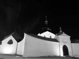 Zelená Hora at night