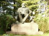 STCHELYKOVO. The monument of A.N.Ostrovsky, the great Russian drama writer. STCHELYKOVO. The monument of A.N.Ostrovsky, the great Russian drama writer.