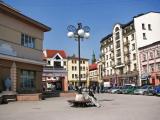In the center of the Ivano-Frankivsk