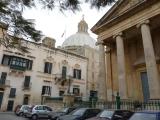 St Paul's Anglican Cathedral situated in Independence Square (Valletta-Malta)