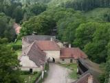 Hrad Pernstejn - widok z wieży Hrad Pernstejn - widok z wieży