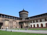 Castello Sforzesco, interior. Milano Castello Sforzesco, interior. Milano