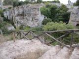Latomia del Paradiso (Garden of Paradise) in the Parco Archeologico della Neapoli Latomia del Paradiso (Garden of Paradise) in the Parco Archeologico della Neapoli