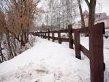 Изгородь городского парка