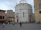 Pistoia. Piazza del Duomo.Il Battistero. Duomo Sq. The Baptistery. Pistoia. Piazza del Duomo.Il Battistero. Duomo Sq. The Baptistery.