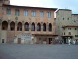 Pistoia.Piazza del Duomo.Il Palazzo dei Vescovi. Duomo Sq., the Palace of the Bishops. Pistoia.Piazza del Duomo.Il Palazzo dei Vescovi. Duomo Sq., the Palace of the Bishops.
