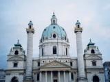 St.Charles Church, Vienna (late 1990s), Austria. St.Charles Church, Vienna (late 1990s), Austria.