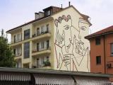 Picasso gable, Locarno, Switzerland