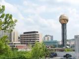 Knoxville and the Sun Sphere, Knox County, Tennessee Knoxville and the Sun Sphere, Knox County, Tennessee