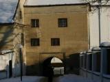 Alley to the Basilica, Trebic, Moravia, Czech republic