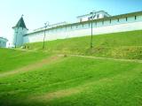 The walls of the Kazan Kremlin
