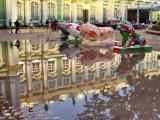 В Большом Дворе Эрмитажа В Большом Дворе Эрмитажа