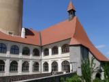 2011, Česká republika, Jihomoravský kraj, Hrad Veveří, Arkádové nádvoří, vpravo hradní kaple // 2011, Czech Republic, South Moravia, Castle Veveří Arcade courtyard, chapel on the right 2011, Česká republika, Jihomoravský kraj, Hrad Veveří, Arkádové nádvoří, vpravo hradní kaple // 2011, Czech Republic, South Moravia, Castle Veveří Arcade courtyard, chapel on the right