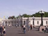 Левый кассовый павильон при входе в парк Горького... Левый кассовый павильон при входе в парк Горького...