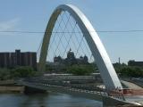 Capitol behind pedestrian bridge (closed for construction May 2011)
