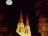 Helena Cathedral Spires at Night