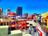 Horton Plaza and Skyline San Diego (HDR) (06.2011)