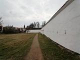 Pardubice - Pod Zámkem - View South along Castle Walls - Renaissance