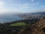 Waikiki from Diamond Head Crater Waikiki from Diamond Head Crater