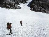 Descent from Whatcom Peak onto Challenger Glacier