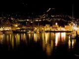 Bergen Harbour by night, Bergen - Norway
