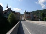 2011, Česká republika, Karlovarský kraj, Loket - hrad a město, historie města sahá do 12. století, kdy zde byl založen královský hrad Loket nad řekou Ohří, centrum města je památkovou rezervací, http://www.virtualtravel.cz/loket/most-pres-ohri.html