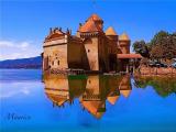Miroir au Château de Chillon Miroir au Château de Chillon