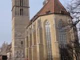 Parte da Igreja St Jakob da cidade murada de Rothenburg ob der Tauber - Alemanha Parte da Igreja St Jakob da cidade murada de Rothenburg ob der Tauber - Alemanha
