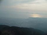 The Shimabara city and bay from the Mt. Unzen The Shimabara city and bay from the Mt. Unzen