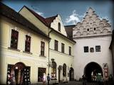 ulice Petra Voka se Svinenskou bránou (Petr Vok Street with the Sviny Gate) ulice Petra Voka se Svinenskou bránou (Petr Vok Street with the Sviny Gate)