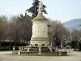 Monumento a Julián Gayarre, Jardines de La Taconera, Pamplona, Navarra, España. Monumento a Julián Gayarre, Jardines de La Taconera, Pamplona, Navarra, España.