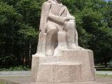 Janis Rainis statue, Esplanade Park Riga