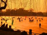 Beihai Park, Winter Skating Beihai Park, Winter Skating