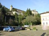 Baden-Baden, Neues Schloß, vom Marktplatz gesehen Baden-Baden, Neues Schloß, vom Marktplatz gesehen